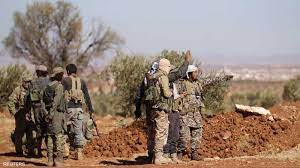 Clashes between Turkish-supported militias and regime's army in Afrin countryside